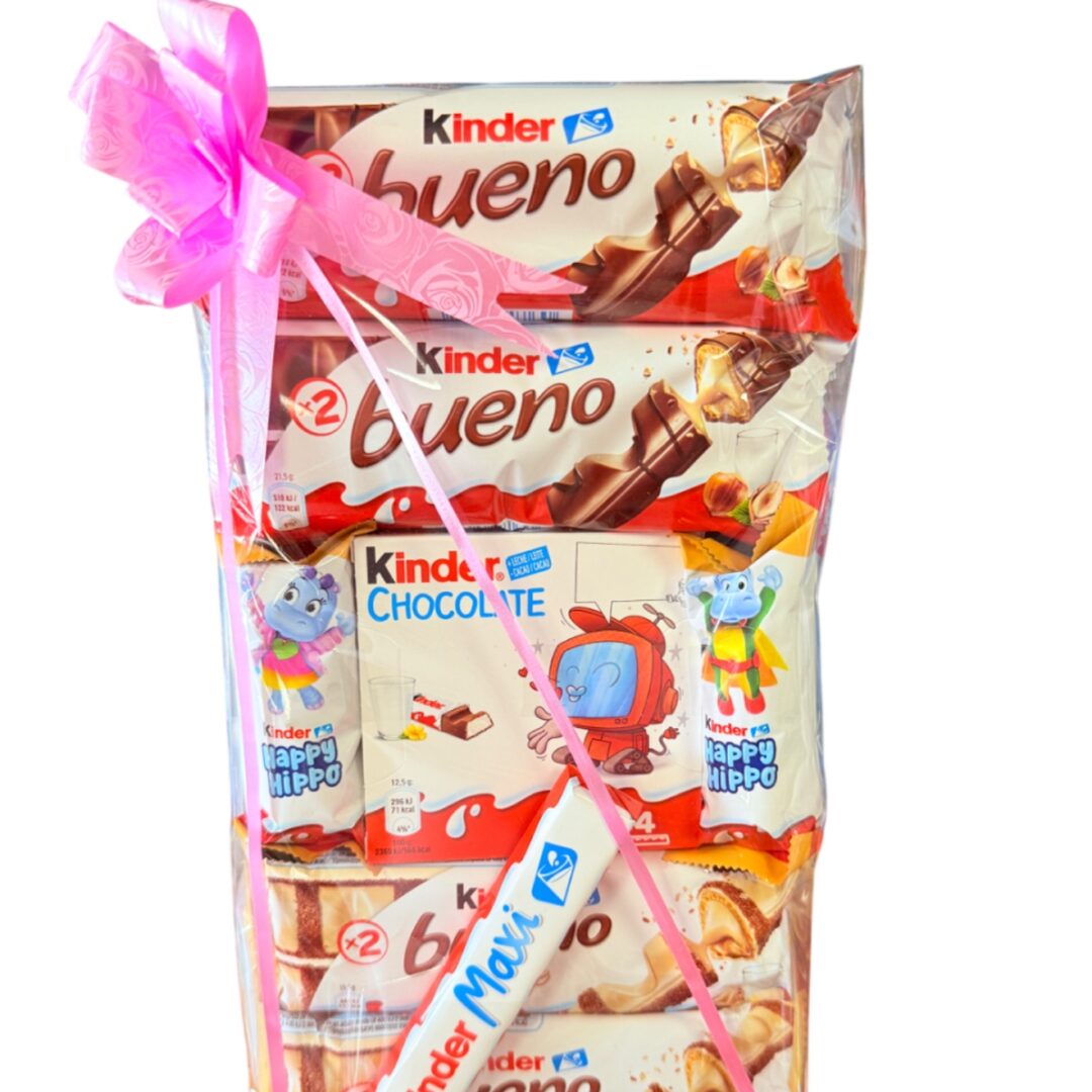 Caja regalo chocolate KINDER Ref:012