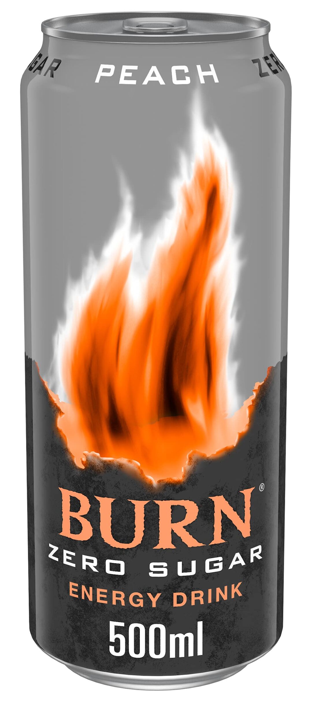 BURN Peach zero azucar 500ml