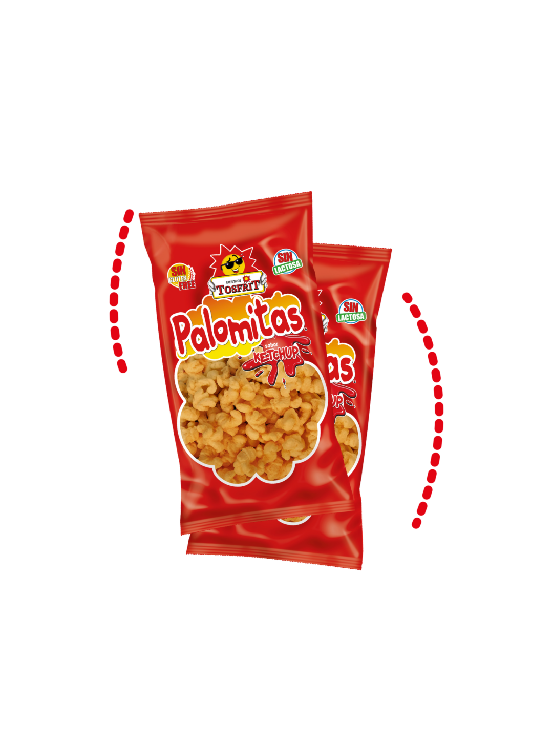 Tosfrit, Palomitas ketchup tamaño familiar