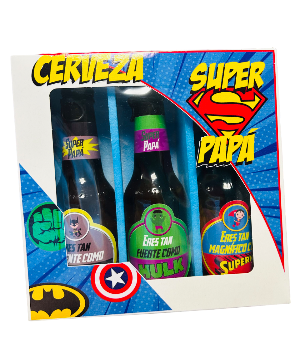 Pack Cervezas, Estrella Galicia.
Super héroes,