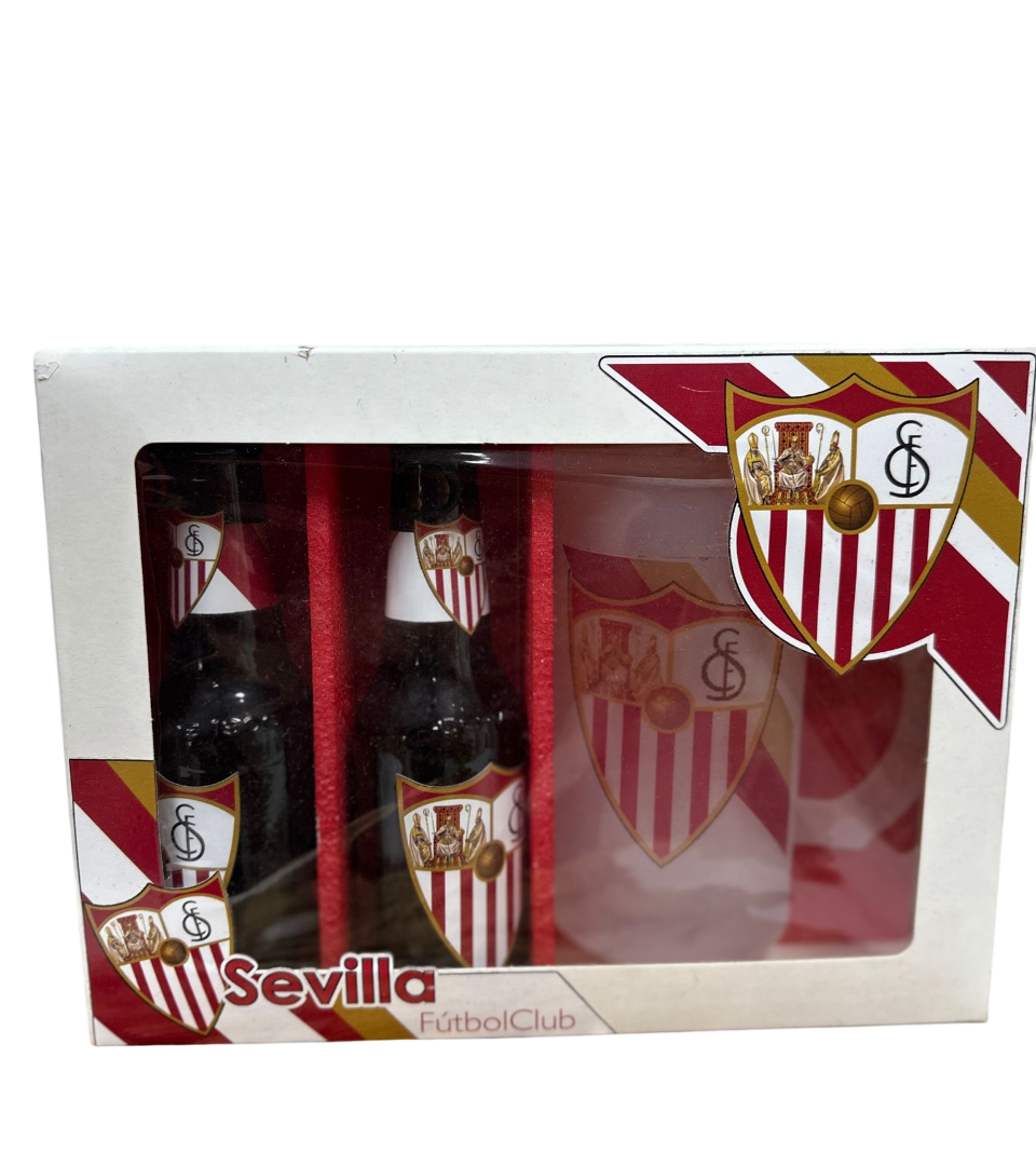 Pack Cervezas, Estrella Galicia.
Sevilla fc Con jarra.