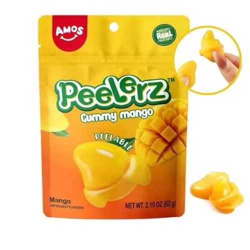 Chuches pelables sabor mango